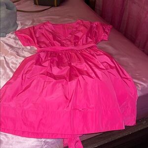 Vibrant Pink Kids Dress